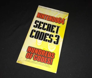 Secret Codes 3 for Nintendo 64 (Secret Codes for Nintendo 64) (Vol 3) Used - Picture 1 of 2
