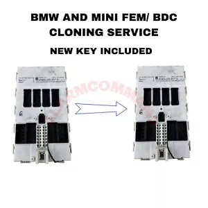 BMW/MINI COOPER FEM/BDC KEY PROGRAMMING MAIL IN SERVICE ALL KEYS LOST - Picture 1 of 1