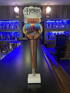 Feather Falls Brewing Co Tap Handle Volcano Mudslide Sweet Stout Casino New