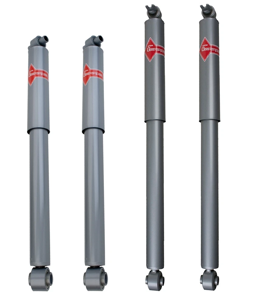 Front Rear Shock Absorbers Kit KYB Gas-a-Just for Chevy GMC C3500HD I-Beam Axle - Image 1 of 1