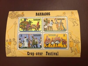 ICOLLECTZONE Barbados 427A culture Sheet VF NH - Picture 1 of 1