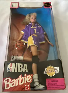 NBA LA Lakers 1998 Barbie Doll Mattel # 20704 - Picture 1 of 3