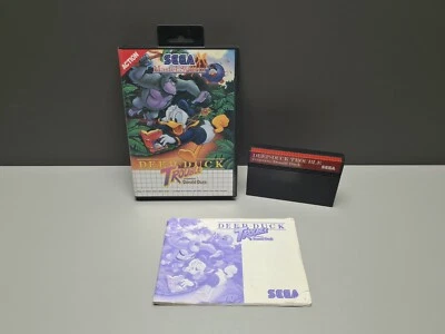 DEEP DUCK TROUBLE STARRING DONALD DUCK - SEGA MASTER SYSTEM - PAL OVP CIB - RAR - Bild 1 von 4