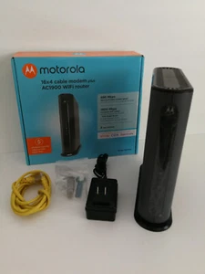 Motorola MG7550 AC1900 Dual-Band DOCSIS 3.0 Cable Modem Router - Picture 1 of 4