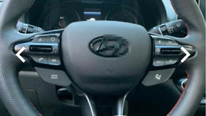 🚗 Hyundai i30N Lenkrad Logo Emblem Cover Tucson i20N Kona Performance schwarz