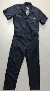 Dickies Coveralls Mens Size 44 Blue Flex Temp Control Mechanic Boiler Room S/S - Picture 1 of 20