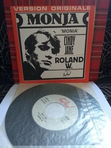 Roland w. Monia / Cindy Jane french single 45t 60s vinyl record German schlager - Picture 1 of 8