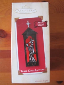Hallmark Keepsake Ornament THREE KINGS LANTERN NIB memory card special lighting  - Picture 1 of 5