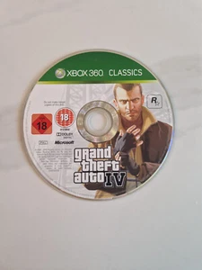 GTA 4  GIOCO XBOX 360 MICROSOFT ORIGINALE SOLO DISCO  SENZA CUSTODIA - Foto 1 di 1