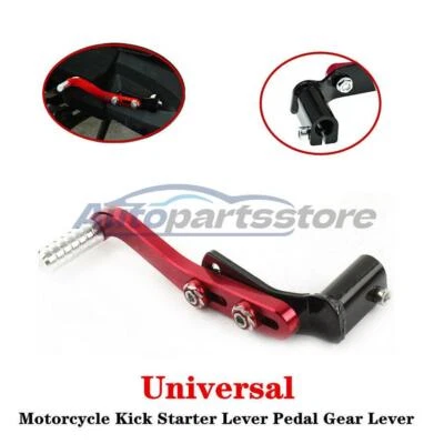 Palanca de cambios ajustable CNC aluminio para motocicleta Dirt Pit Bike Foto 1 de 4