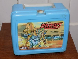Vintage Star Wars Droids Plastic Lunchbox - Picture 1 of 5