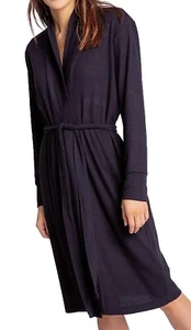 NWT P.J. Salvage Textured Essentials Robe Black Size S - Picture 1 of 2