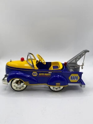 Crown Premium NAPA Die Cast 1940s Tow Truck Pedal Car from 1999 - Image 1 of 4