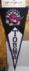 Banderín de lana NBA Toronto Raptors 17 x 40 - Imagen 1 de 1