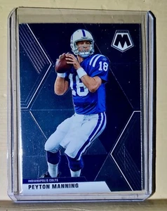 Peyton Manning 2020 Panini Mosaic Silver Football #90 NFL Card Colts - Picture 1 of 2