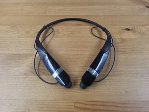 LG HBS-760 Tone Pro Black Bluetooth Wireless Stereo Headset TESTED WORKS - Picture 1 of 14