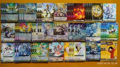 Cardfight Vanguard CFV Keter Deck  DZ-BT08 Rezael Vita Niberis Rifistor Biscotti - Image 1 of 4