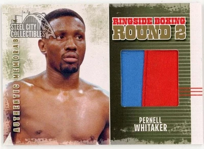 Pernell Whitaker 2011 ITG Ringside Boxing Gold Trunks Card #AM-54 /10 - Image 1 of 2