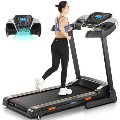 Electric Cardio Running Treadmill Machine Incline Treadmill for Home&Gym Fitness - Image 1 of 4