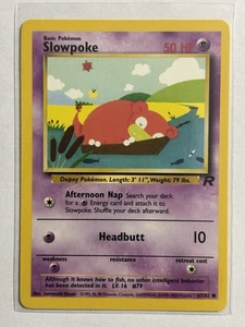 Slowpoke 67/82 - Team Rocket Non Holo Pokemon TCG WOTC - Picture 1 of 2