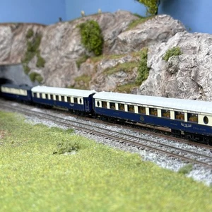 3 voitures "Etoile du Nord", fourgon DD3, 1 voiture VPC et VP, CIWL, Ep. II - AR - Bild 1 von 4
