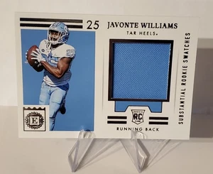 2021 Draft Picks Encased Javonte Williams Substantial Rookie Swatches #ERS-JV RC - Bild 1 von 2