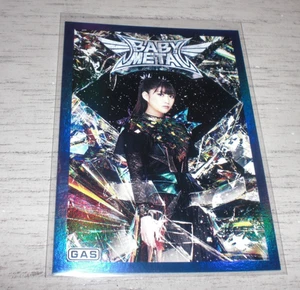 BABYMETAL x GAS Metal Fourth COMPLEX MOMOMETAL 1ST ROOKIE CARD RC BLUE FOIL /15 - Bild 1 von 5