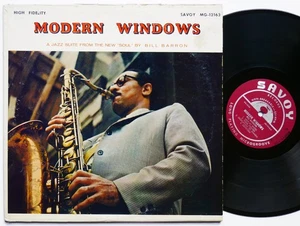BILL BARRON Modern Windows LP SAVOY RECORDS MG-12163 US 1962 MONO Pete La Roca - Picture 1 of 16