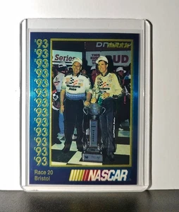 Race 20 Bristol YR 1993 Maxx Premier Plus Racing #199 NASCAR Card DARWAL Inc. - Picture 1 of 2
