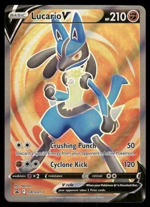 Pokemon Tcg Lucario V SWSH213 SWSH: Sword & Shield Promo Cards Holo NM - Picture 1 of 2