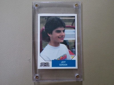 JEFF GORDON 1987 World Of Outlaws Racing #52 - Image 1 of 2