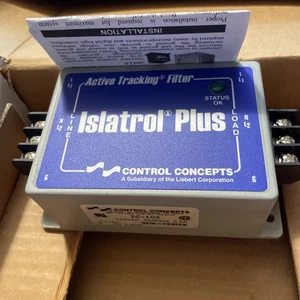 Control Concepts IC+102 Islatrol Plus Filtro Attivo 120VAC, 50/60Hz 2.5A (5) - Foto 1 di 2