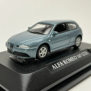 Yat Ming 1:72 Diecast Model Car Alfa Romeo 147 GTA Silver Blue Collectible Japan - Picture 1 of 15