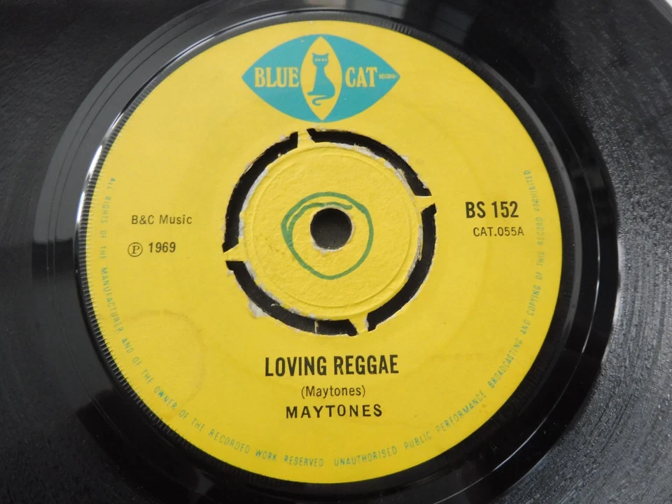 Maytones - Loving Reggae c/w Roy Samuel - Musical Beat 1969 UK 45 BLUE CAT - Image 1 of 2