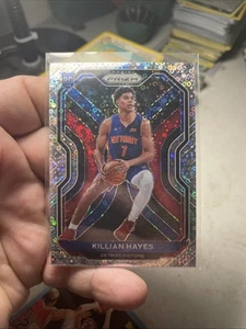 2020-21 Prizm Fast Break Disco Silver Variation Killian Hayes #270 Rookie RC - Picture 1 of 2