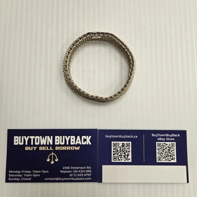 Pulsera de malla Somerset de plata esterlina Tiffany & Co 57 g Foto 1 de 4