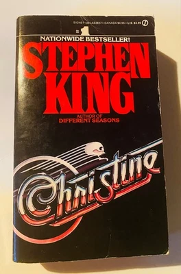 Christine by Stephen King Signet  Paperback True First Ed/Printing Vintage 1983 Foto 1 de 4