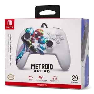PowerA Enhanced Wired Controller for Nintendo Switch Metroid Dread - Picture 1 of 10