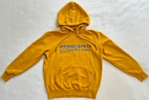 Sudadera con Capucha 66 Degrees North Iceland Para Hombre Mediana Med Amarillo Pullover Logo Logn k11024 - Imagen 1 de 17