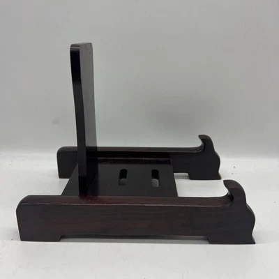 Soporte/soporte de madera de rosa de colección.se puede fijar.placa no incluida  Foto 1 de 4