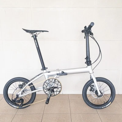 Dahon K3 Plus Faltrad 16 Zoll Custom Build 9 Gang ultraleicht 8 kg - Bild 1 von 4