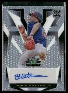 2023 Leaf Valiant Baseball Brice Matthews Silver Auto /10 - Picture 1 of 2