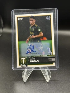 2023 Topps MLS Auto David Ayala #2 Rookie Auto RC - Picture 1 of 2