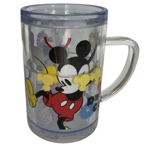 "Rara taza Disney Miniso brillo taza Mickey Mouse plástico tablero de color 4""" - Imagen 1 de 7