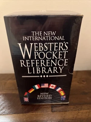 The New International Webster's Pocket Reference Library  Revised Edition NEW - Image 1 of 4