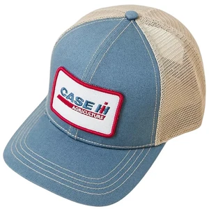 CASE IH *VINTAGE BLUE & TAN MESH BACK* CAP HAT *NEW w/TAG* - Picture 1 of 2