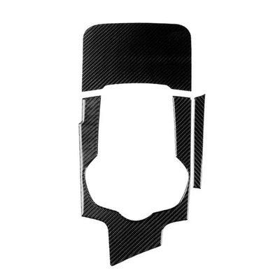 3pcs Carbon Fiber Style Console Panel Trim Cover For Alfa For Romeo For Giulia - Image 1 of 4