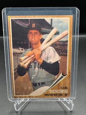 1962 TOPPS!  CARL YASTRZEMSKI!  BOSTON RED SOX!  #425  EX-EXMINT! - Image 1 of 2