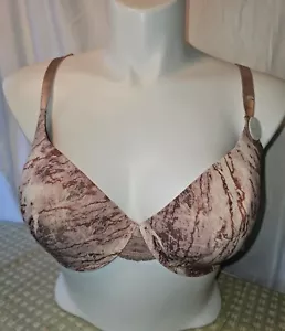 Danskin Intimates 42D Nylon BH, Bügel Pushup verstellbarer Träger Neu mit Etikett - Bild 1 von 11