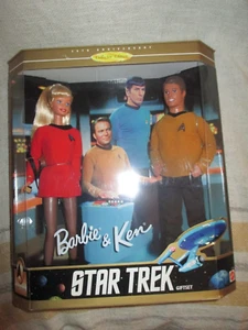Vintage 1996 Barbie and Ken Star Trek Gift Set 30th Anniversary Collector Ed NIB - Picture 1 of 6